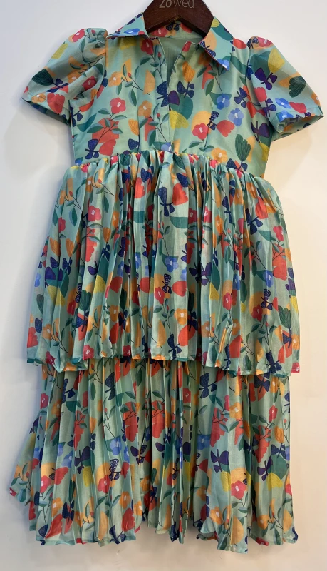 ANB6K- Rangoli kid frock