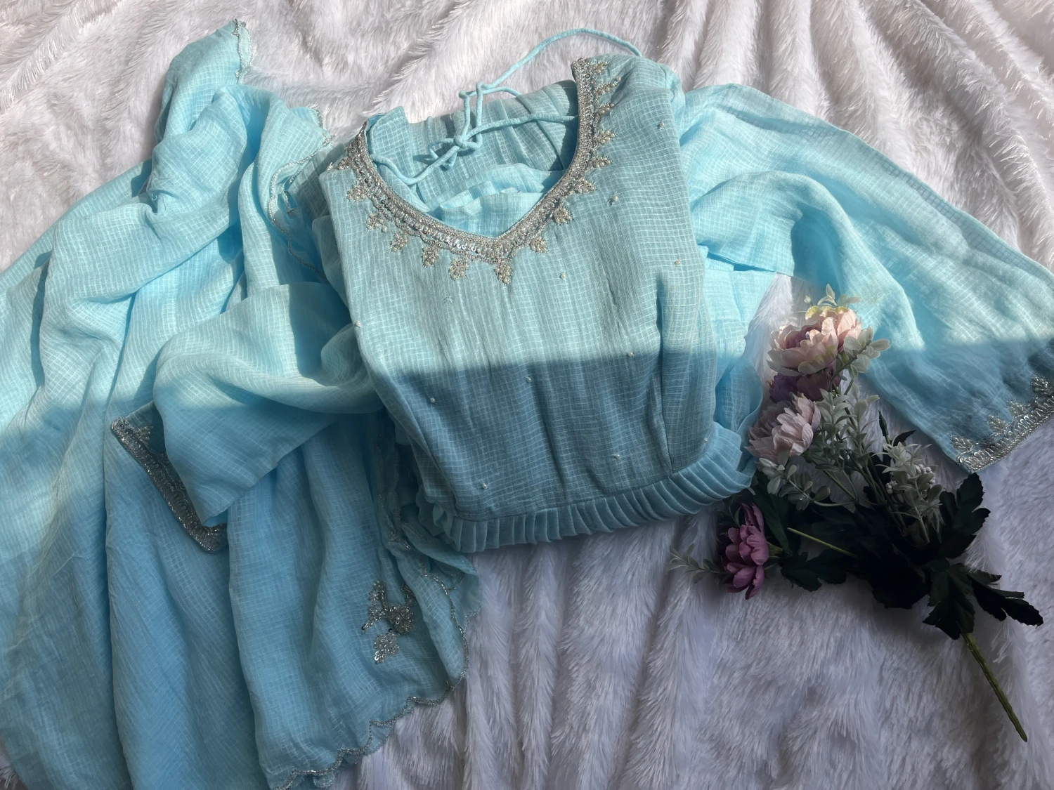 AN200- Kota cotton 2piece set