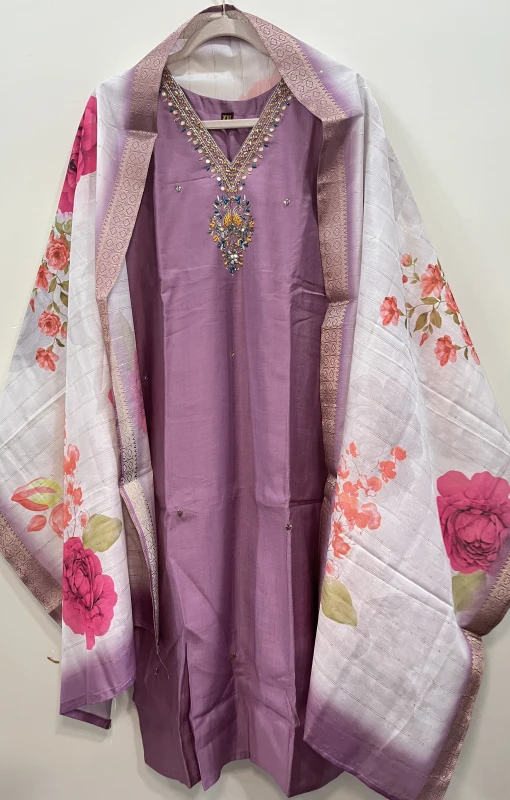 vichitra fabric 3 set